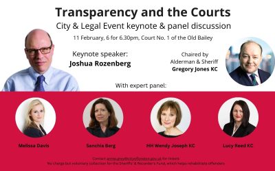 Transparency and the Courts – Event